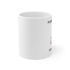 Funny Coffee Badging Mug - Subtle Office Humor for Doctors & Nurses