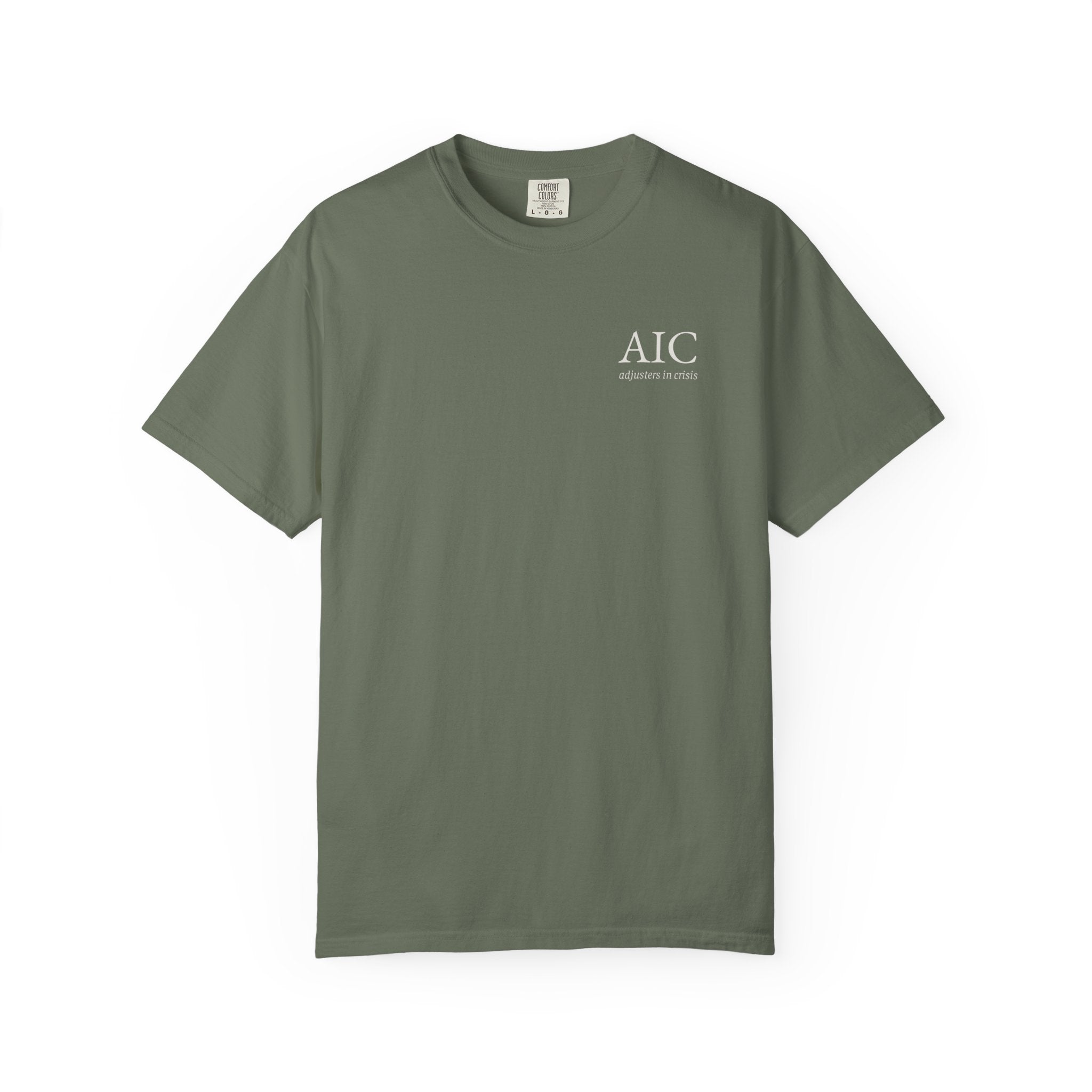 AIC Shirt, Adjusters in Crisis Tee, Insurance Adjuster Shirt, Claims Professional Apparel, Insurance Humor Gift