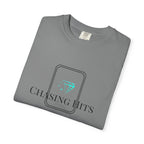 the "chasing hits" essential tee — minimal music logo t-shirt