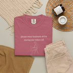 Please Wear Business Attire Shirt, Video Call Humor Tee, Remote Work Shirt, Office Humor Apparel, Work From Home Gift