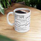 A&P Mechanic "Hangar Talk" Mug - Funny Aviation Maintenance Gift for Technicians