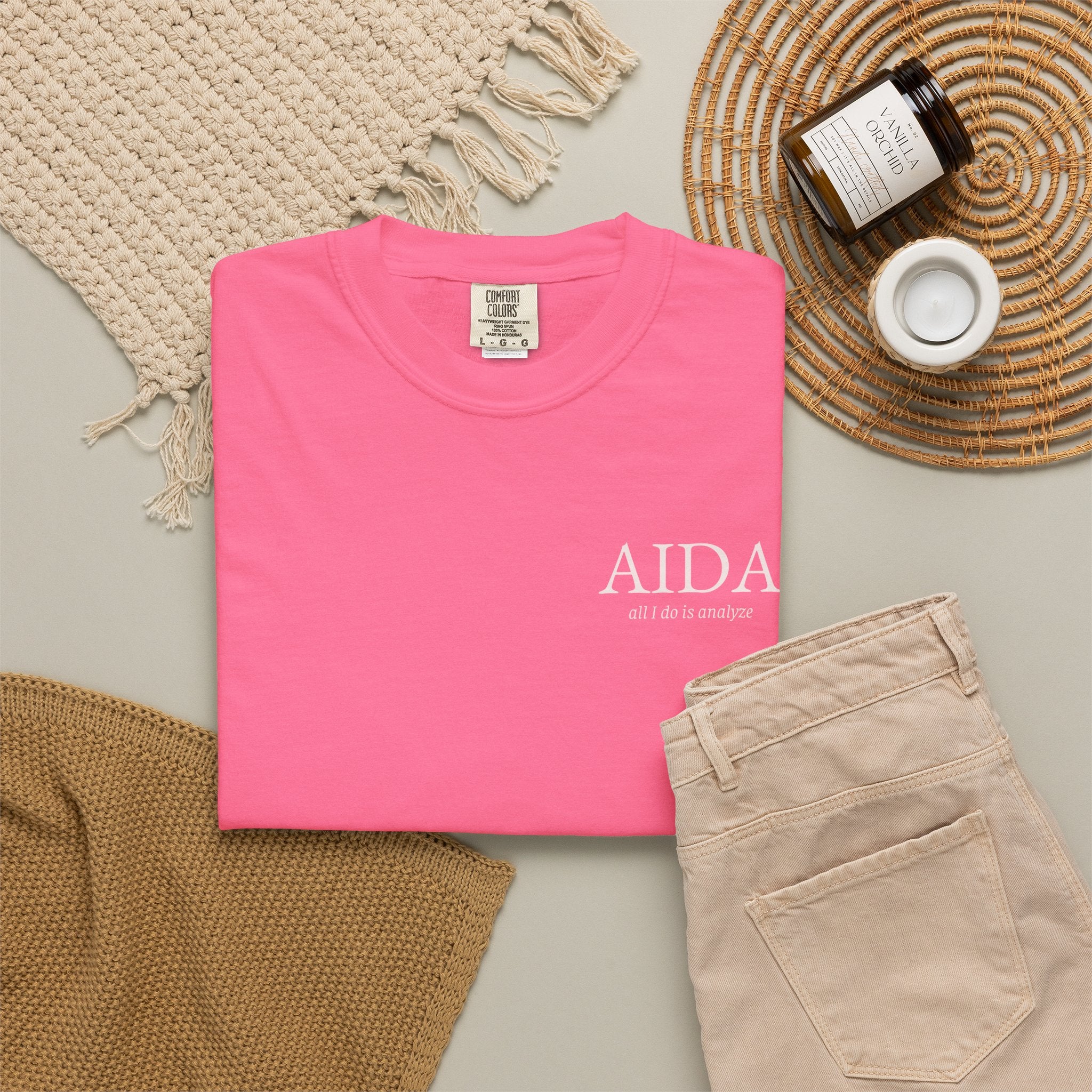 AIDA Shirt, All I Do Is Analyze Tee, Insurance Data Analytics Shirt, Insurance Analyst Apparel, AIDA Designation Gift