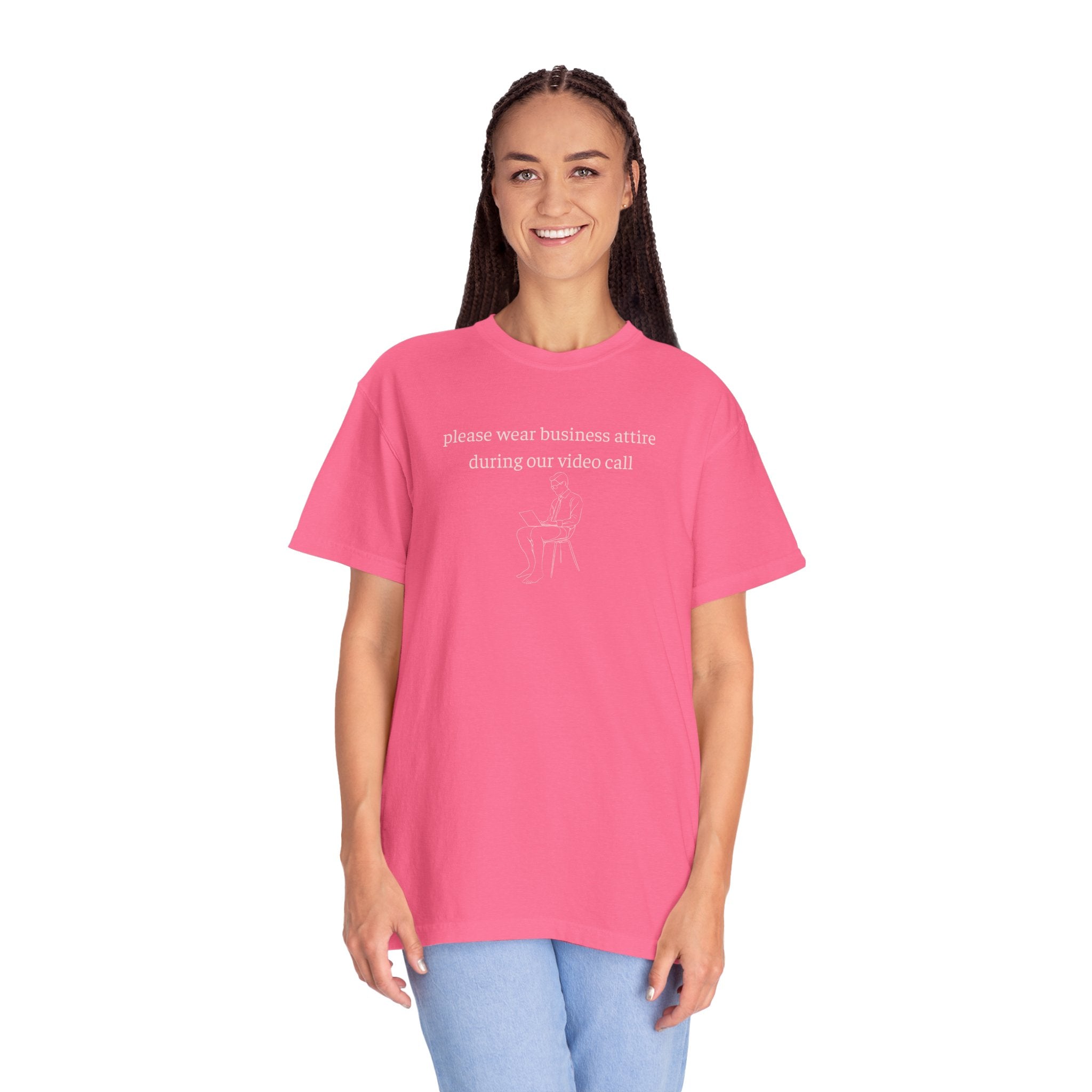 Please Wear Business Attire Shirt, Video Call Humor Tee, Remote Work Shirt, Office Humor Apparel, Work From Home Gift