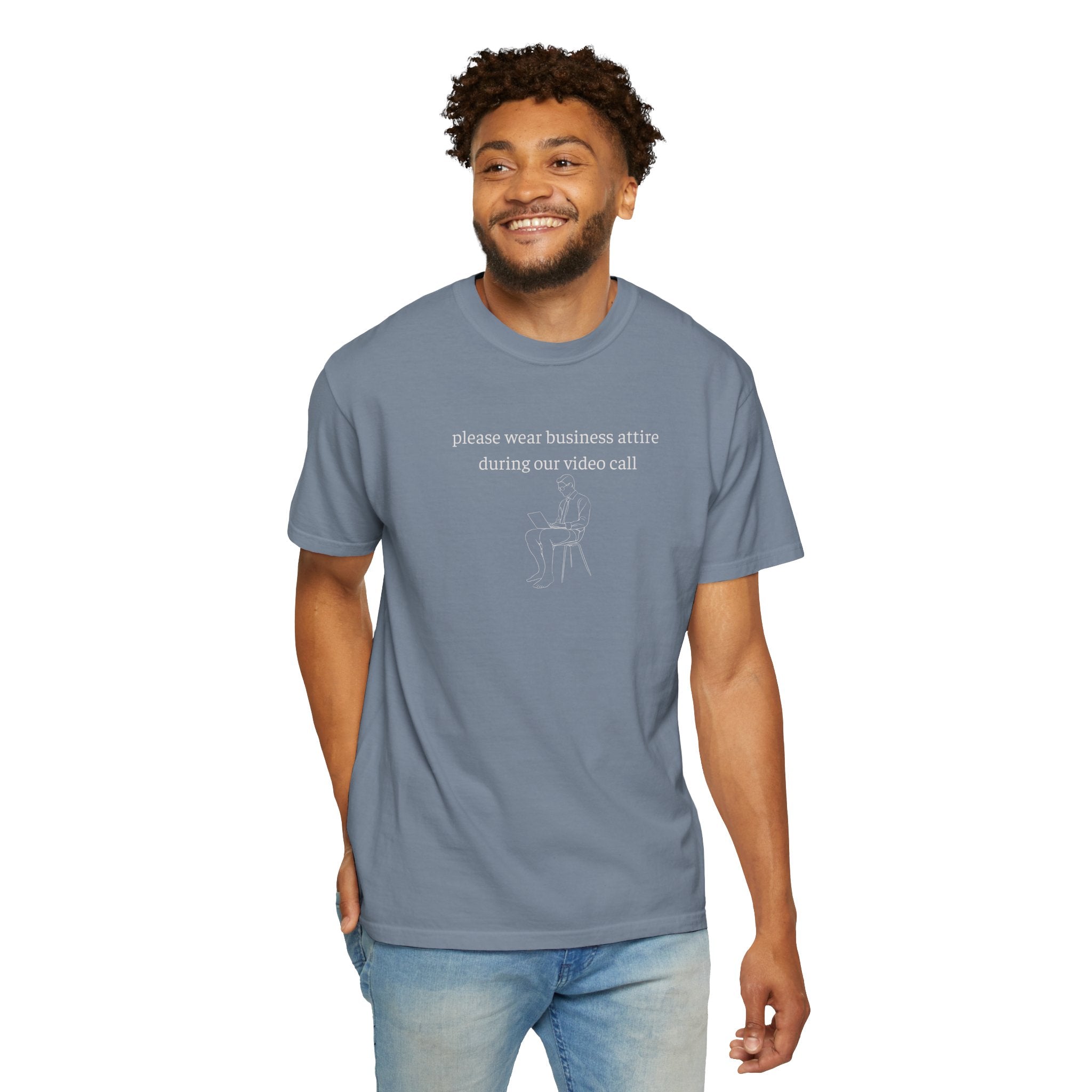 Please Wear Business Attire Shirt, Video Call Humor Tee, Remote Work Shirt, Office Humor Apparel, Work From Home Gift