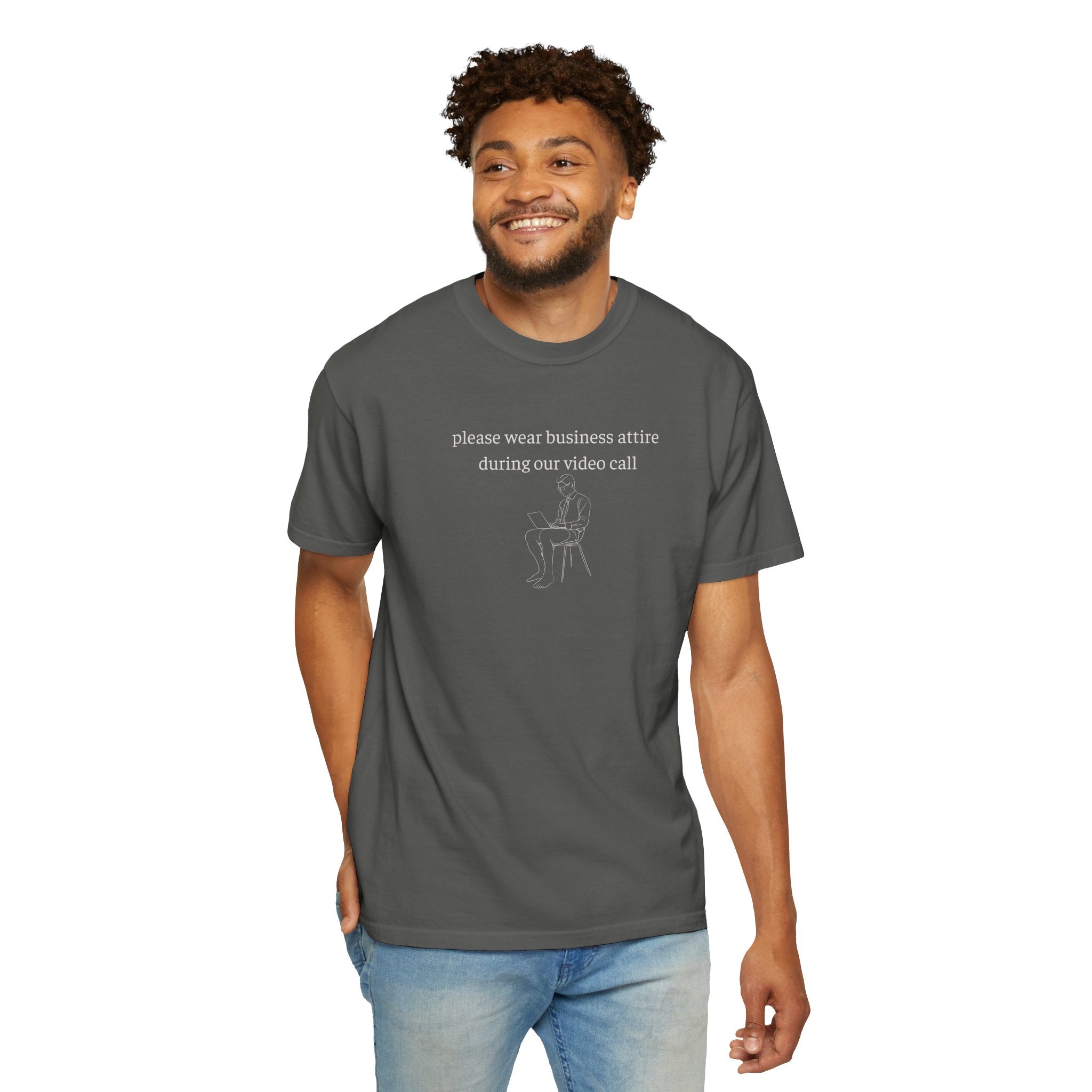 Please Wear Business Attire Shirt, Video Call Humor Tee, Remote Work Shirt, Office Humor Apparel, Work From Home Gift