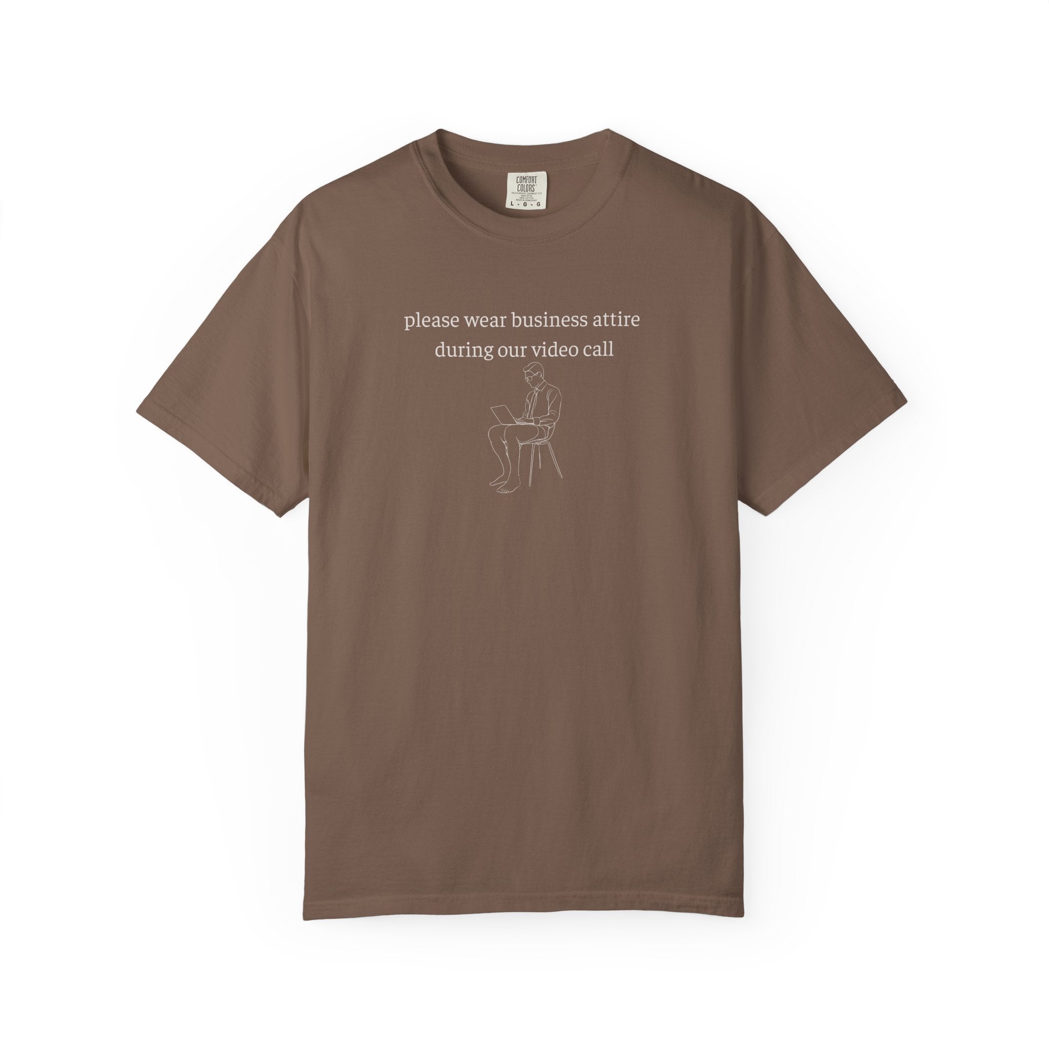 Please Wear Business Attire Shirt, Video Call Humor Tee, Remote Work Shirt, Office Humor Apparel, Work From Home Gift