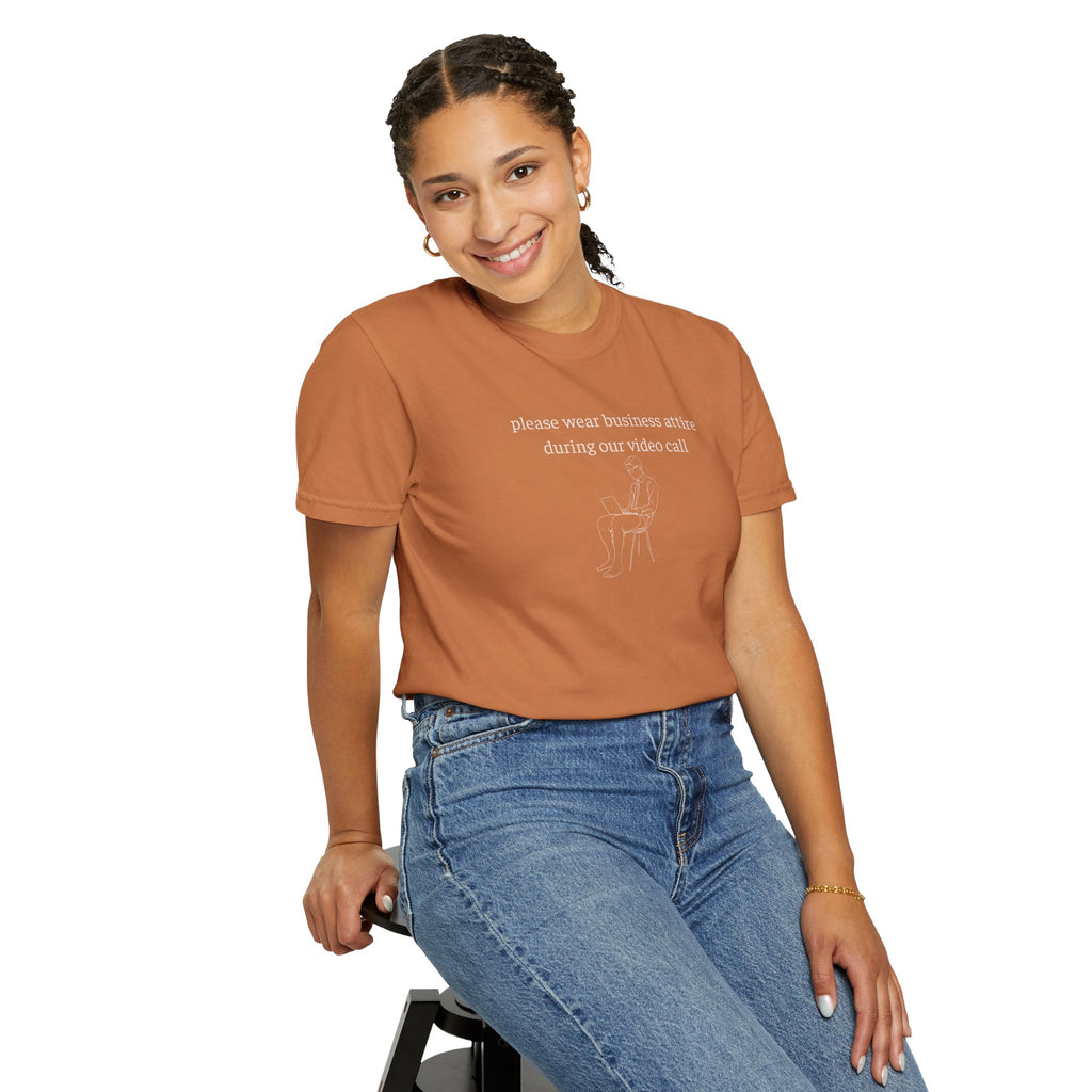 Please Wear Business Attire Shirt, Video Call Humor Tee, Remote Work Shirt, Office Humor Apparel, Work From Home Gift