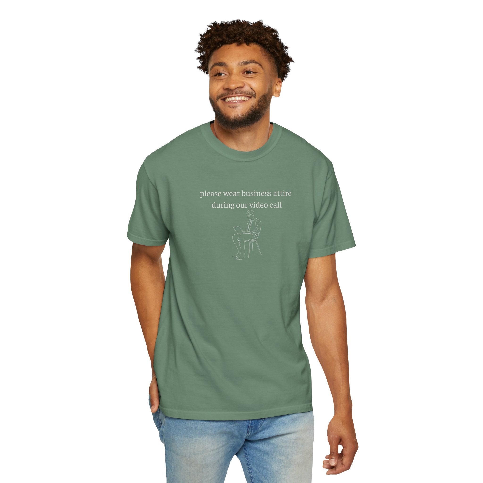 Please Wear Business Attire Shirt, Video Call Humor Tee, Remote Work Shirt, Office Humor Apparel, Work From Home Gift