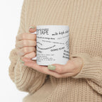 A&P Mechanic "Hangar Talk" Mug - Funny Aviation Maintenance Gift for Technicians