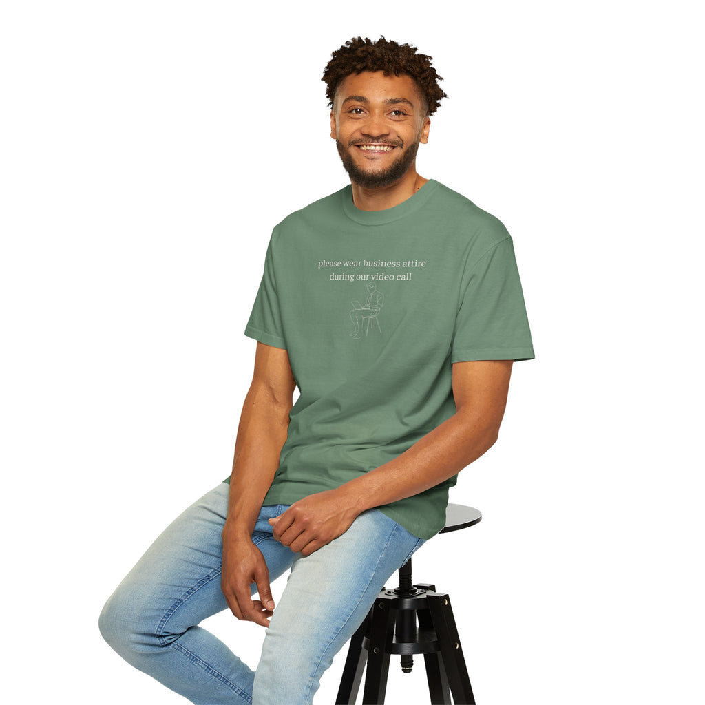 Please Wear Business Attire Shirt, Video Call Humor Tee, Remote Work Shirt, Office Humor Apparel, Work From Home Gift