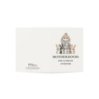 Premium Motherhood Overtime Card | Minimalist Mothers Day Stationery | Boutique Corporate Mom Gift | Rabbit Mom Burnout Card PTOplease