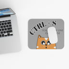 Funny Cat Mouse Pad: CTRL+S Save, Coder Gift