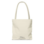 Minimalist Work Schedule Canvas Tote Bag | Sarcastic 17:01 Out of Office Commuter Bag