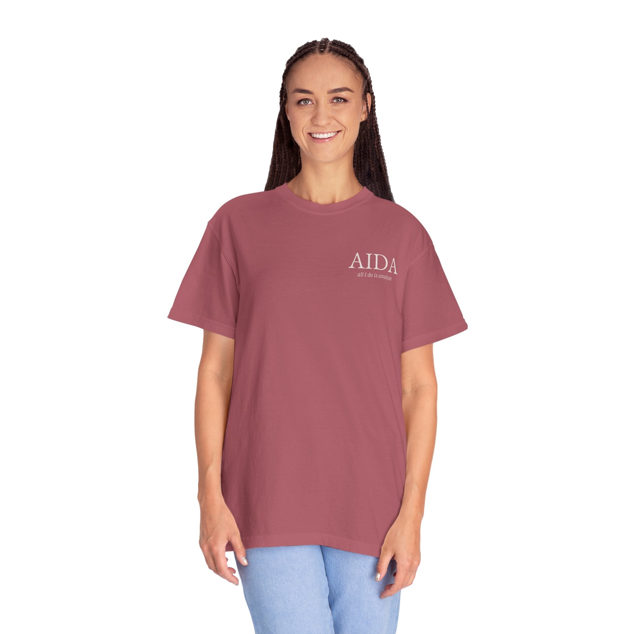 AIDA Shirt, All I Do Is Analyze Tee, Insurance Data Analytics Shirt, Insurance Analyst Apparel, AIDA Designation Gift
