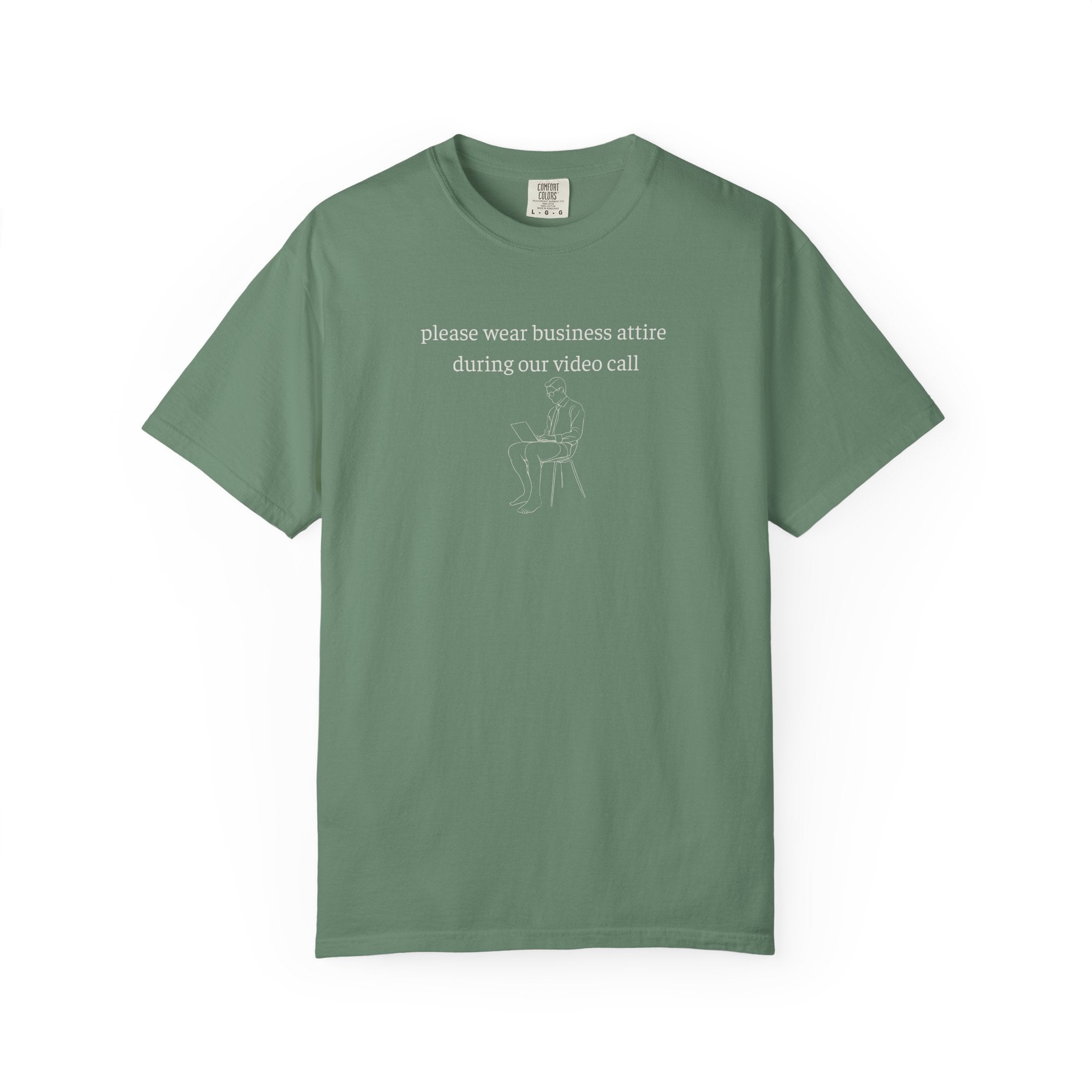Please Wear Business Attire Shirt, Video Call Humor Tee, Remote Work Shirt, Office Humor Apparel, Work From Home Gift