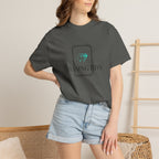 the "chasing hits" essential tee — minimal music logo t-shirt