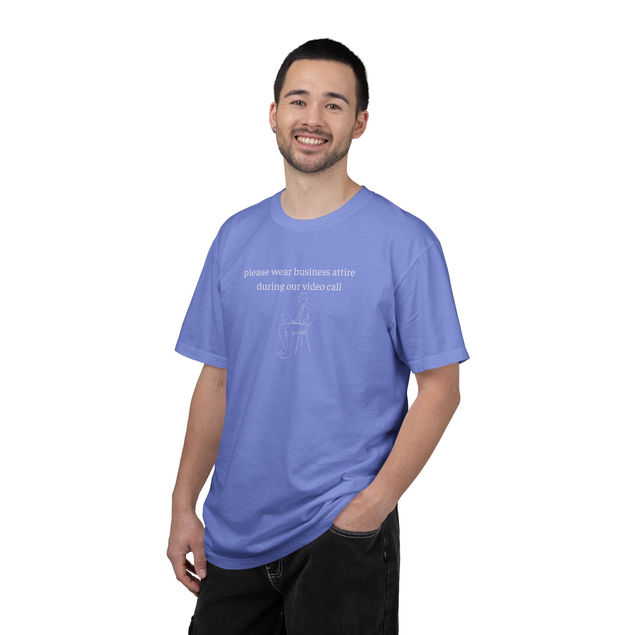 Please Wear Business Attire Shirt, Video Call Humor Tee, Remote Work Shirt, Office Humor Apparel, Work From Home Gift