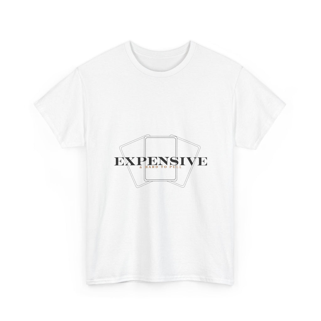 EXPENSIVE text minimalist tee | White T-Shirt, Typography Graphic