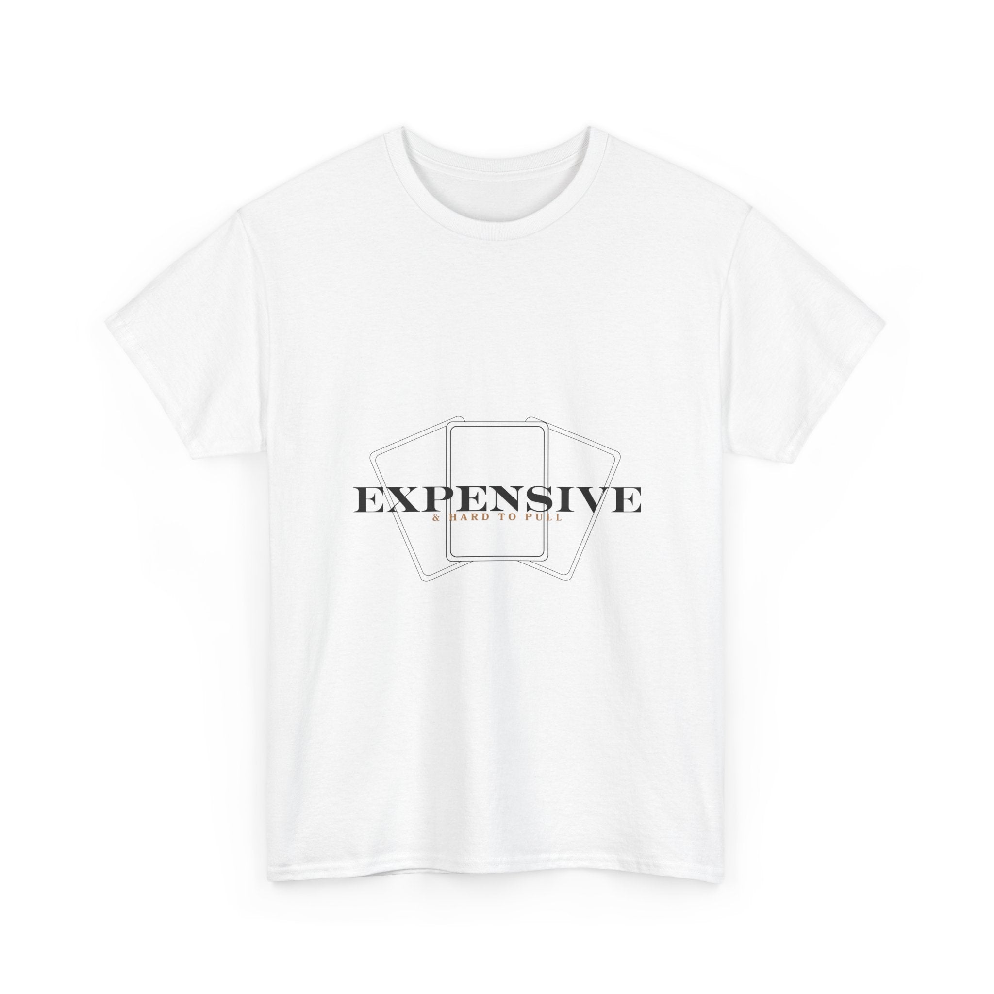 EXPENSIVE text minimalist tee | White T-Shirt, Typography Graphic