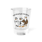 Funny Duck Team Bonding Exercise Shot Glass - Sarcastic Coworker Gift for Work Bestie, Office Humor Gag Gift, 1.5oz