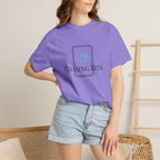 the "chasing hits" essential tee — minimal music logo t-shirt
