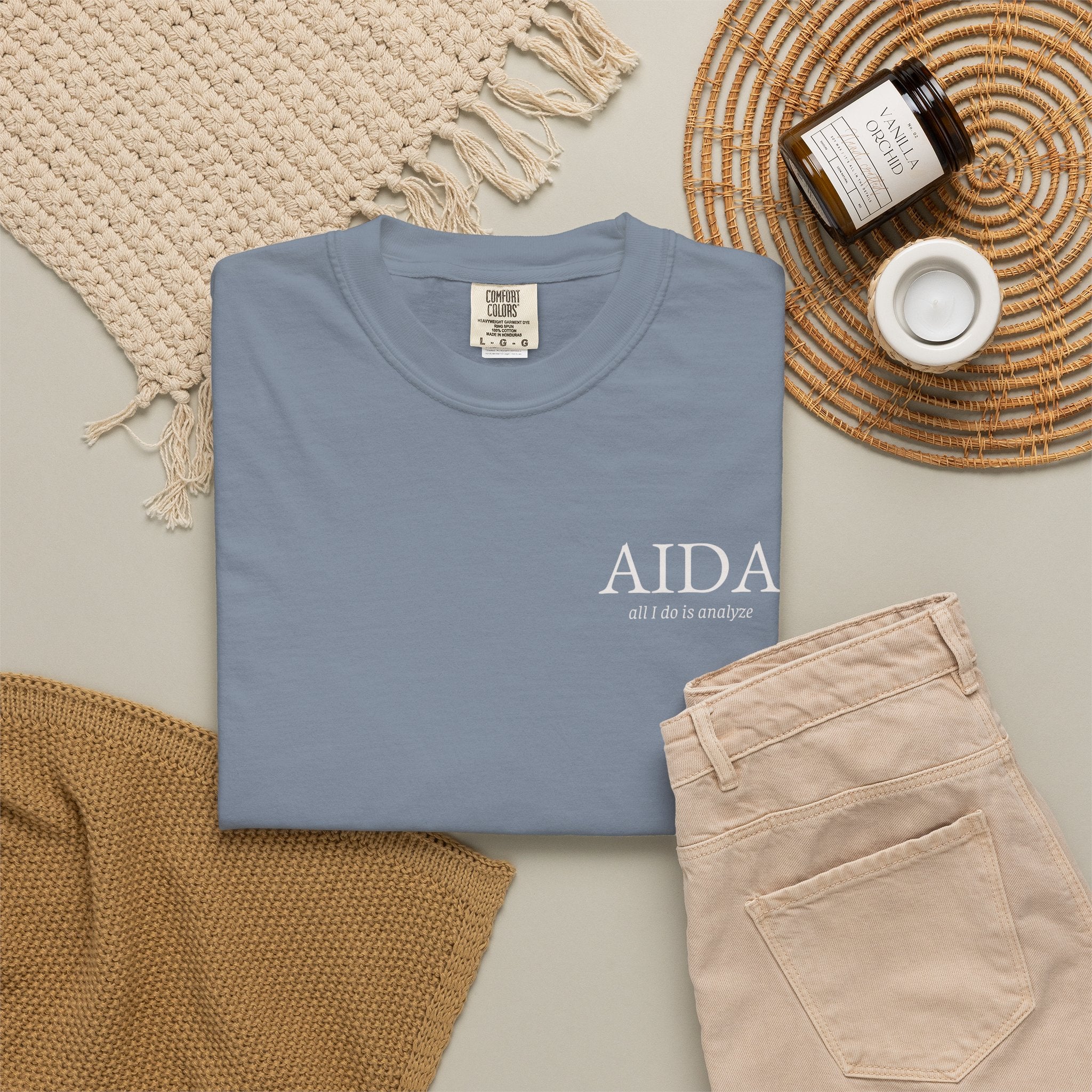 AIDA Shirt, All I Do Is Analyze Tee, Insurance Data Analytics Shirt, Insurance Analyst Apparel, AIDA Designation Gift