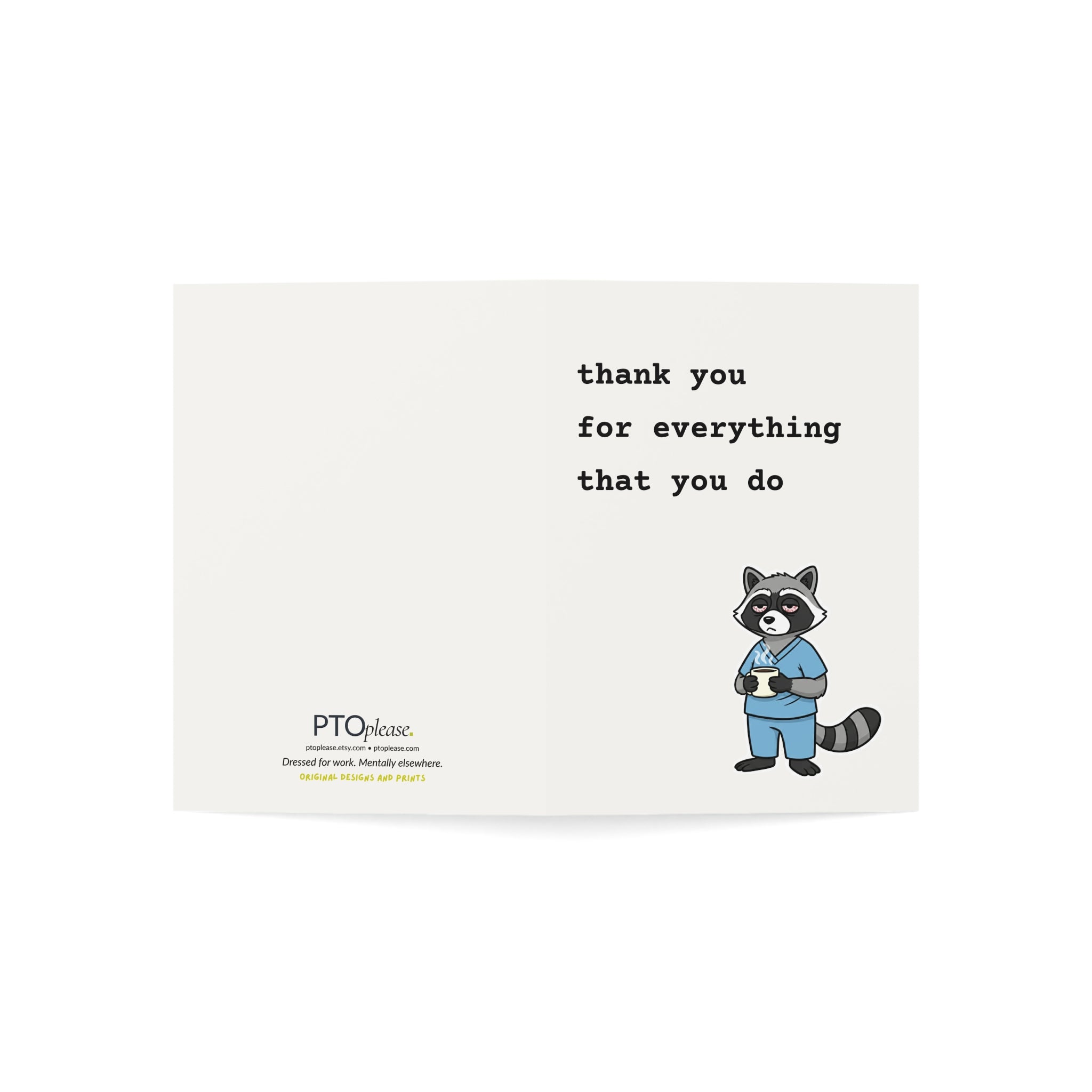 Funny Nurse Appreciation Card - "Fluids You Never Planned on Wearing"