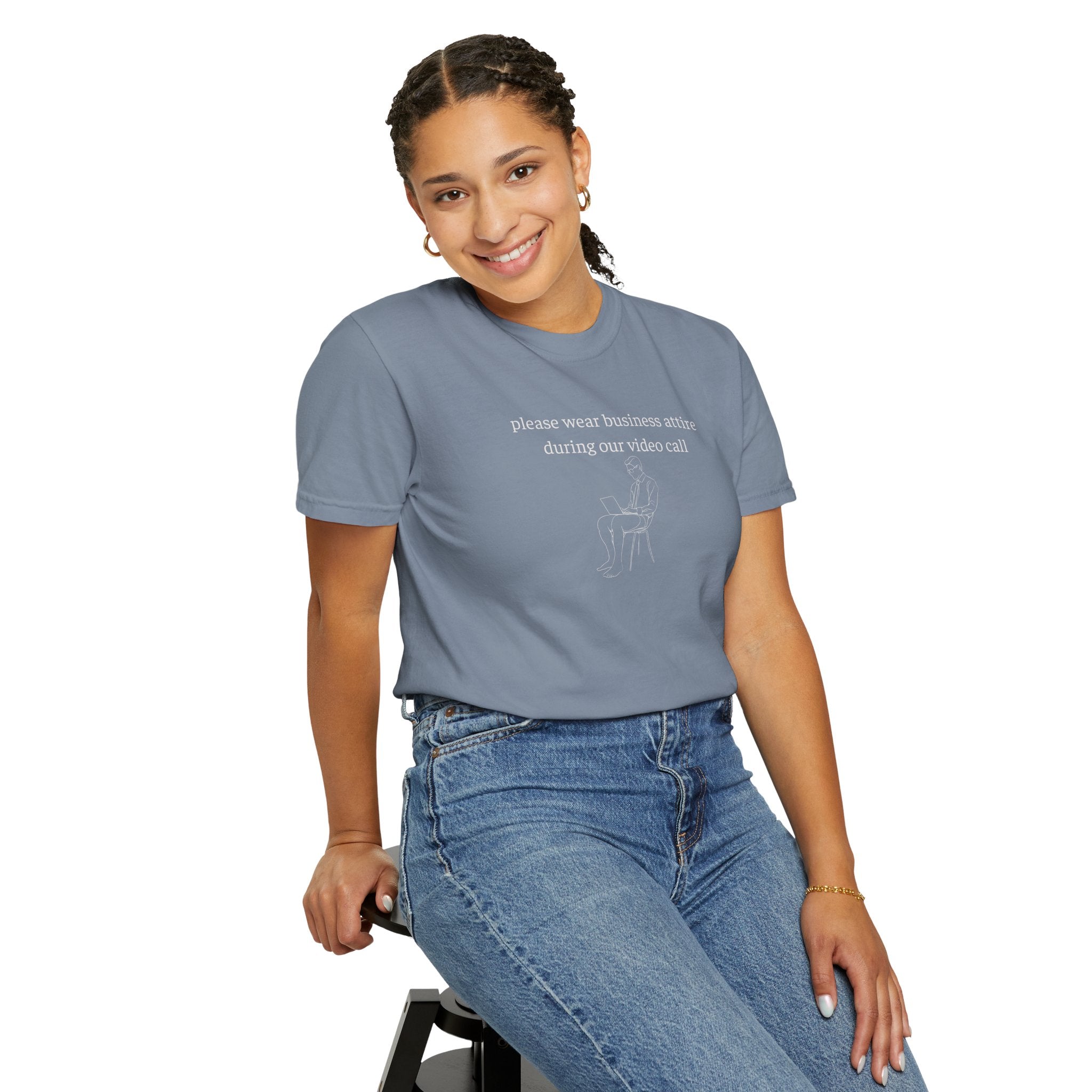 Please Wear Business Attire Shirt, Video Call Humor Tee, Remote Work Shirt, Office Humor Apparel, Work From Home Gift