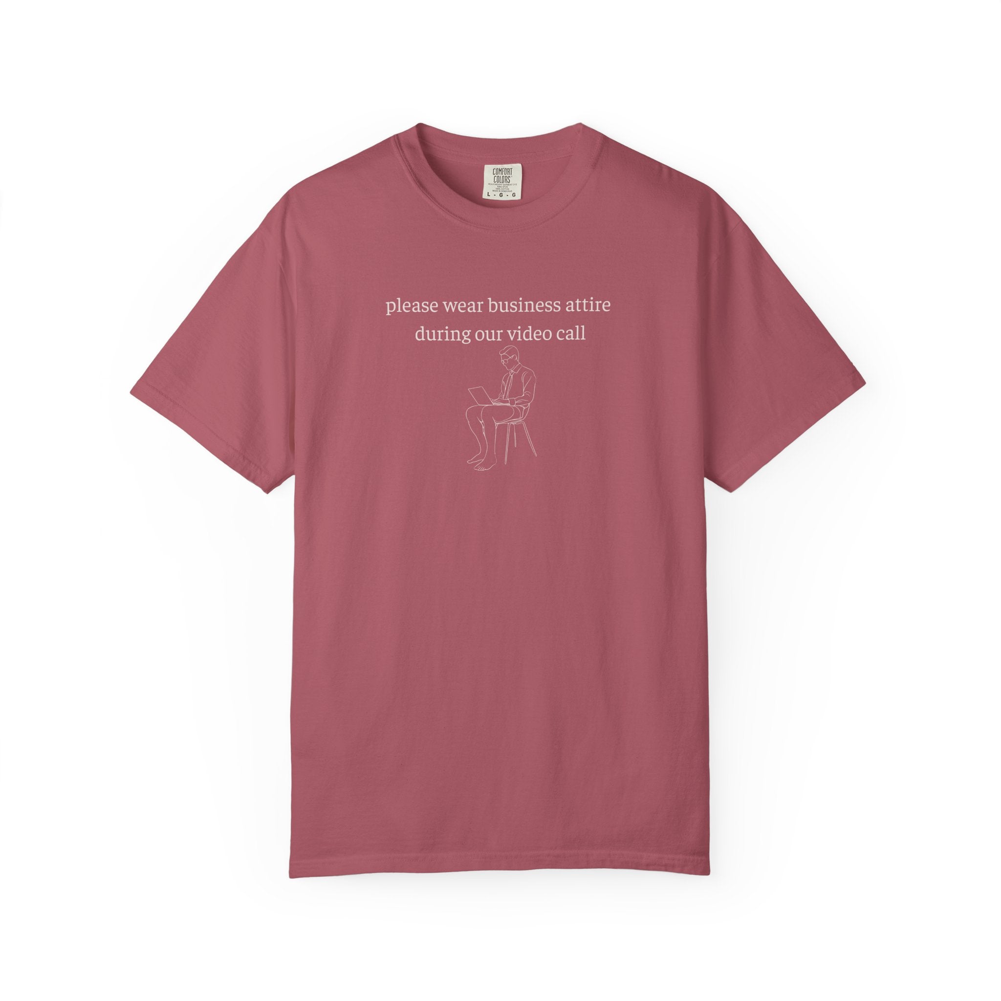 Please Wear Business Attire Shirt, Video Call Humor Tee, Remote Work Shirt, Office Humor Apparel, Work From Home Gift