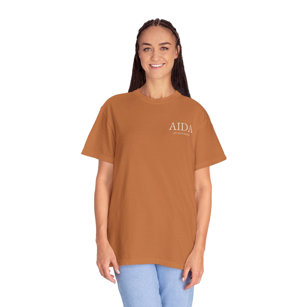 AIDA Shirt, All I Do Is Analyze Tee, Insurance Data Analytics Shirt, Insurance Analyst Apparel, AIDA Designation Gift