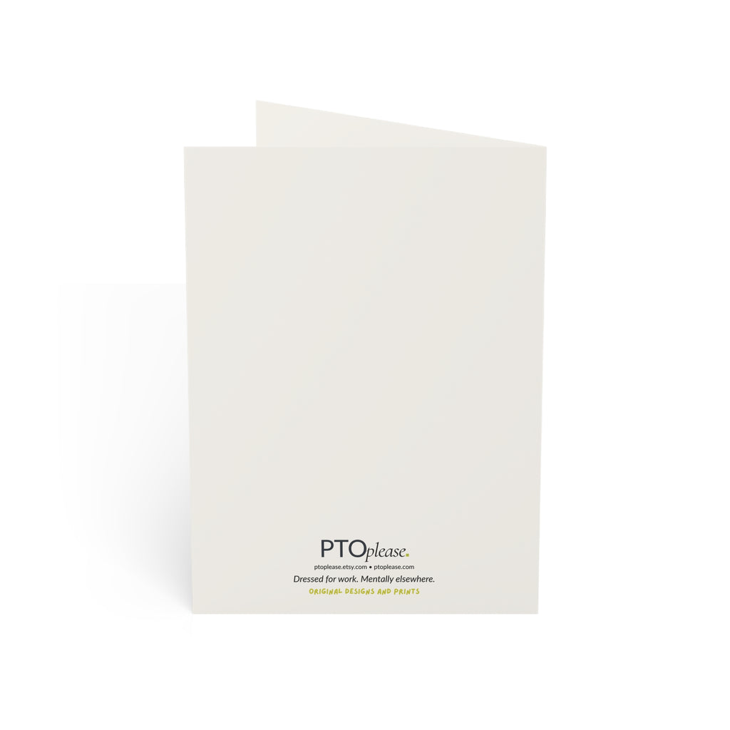 Sarcastic Office Birthday Card, Funny Birthday Card for Coworker, Dry Office Humor Card, Minimal Workplace Birthday Card