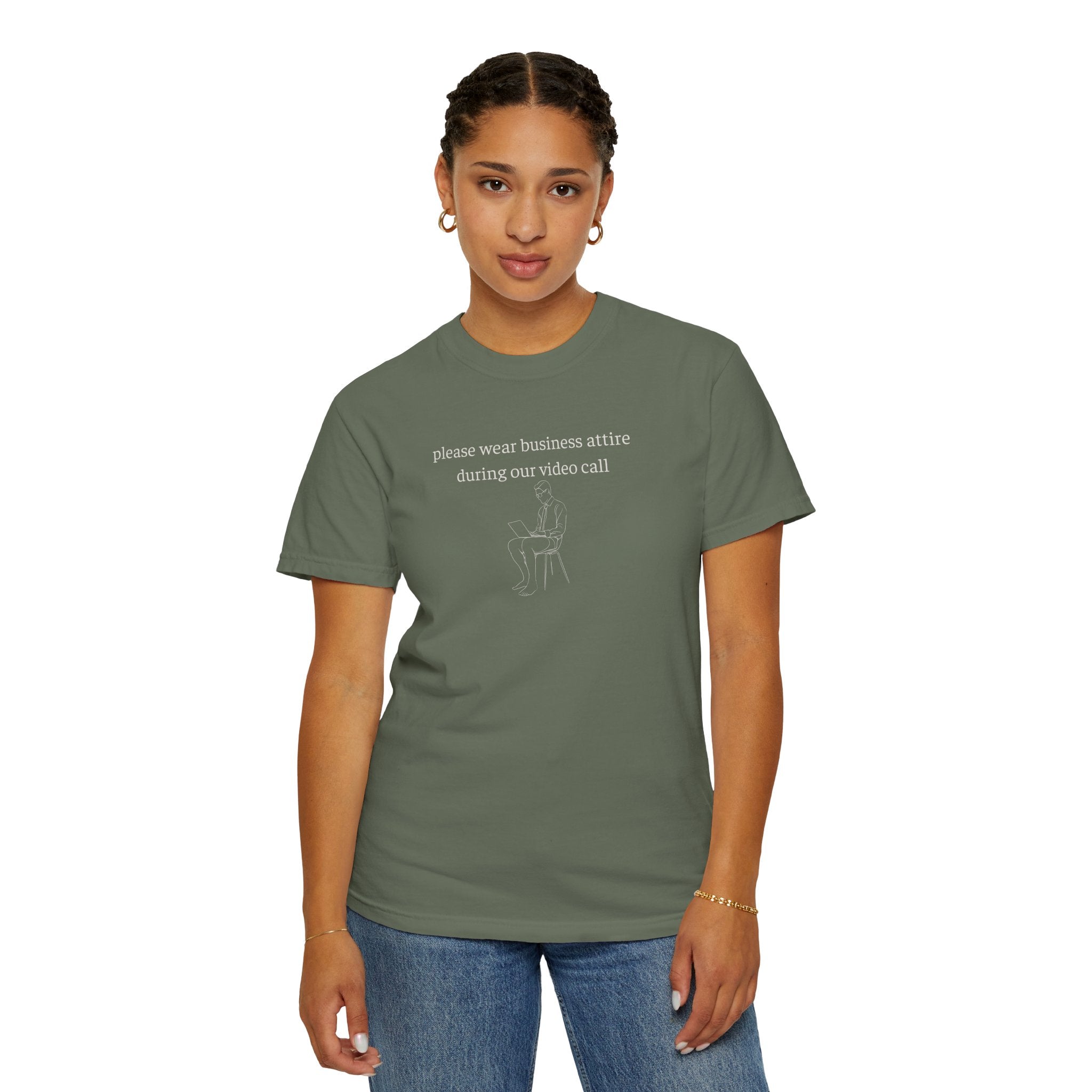 Please Wear Business Attire Shirt, Video Call Humor Tee, Remote Work Shirt, Office Humor Apparel, Work From Home Gift