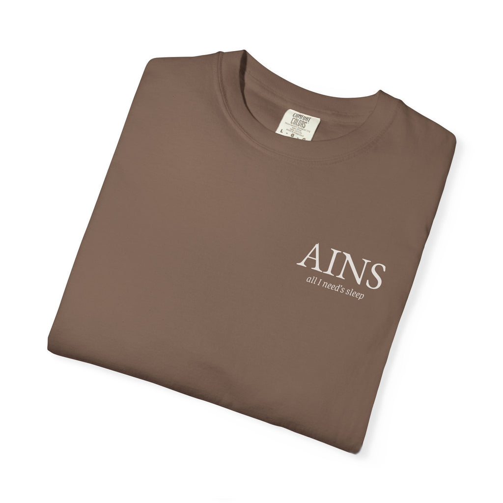 AINS Shirt, Insurance Designation Tee, All I Need Is Sleep Shirt, Insurance Professional Apparel, Underwriter Gift