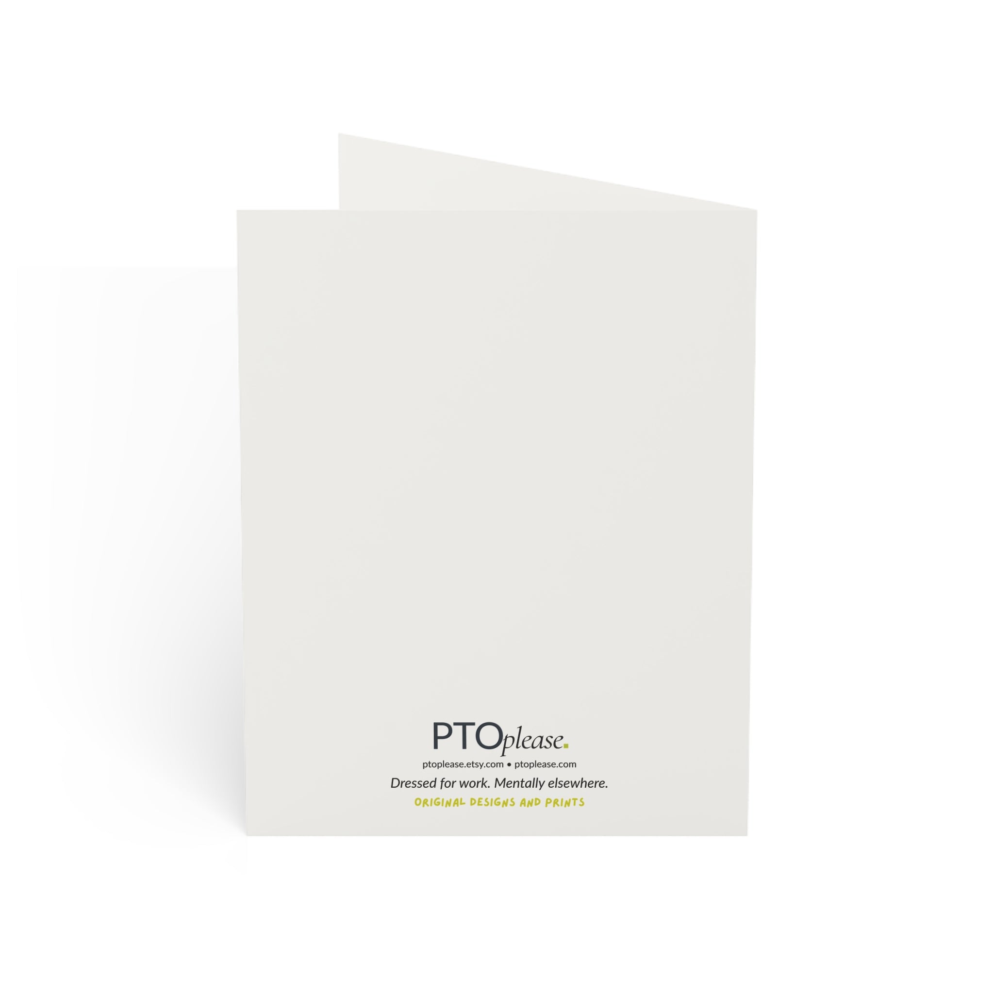 Premium Motherhood Overtime Card | Minimalist Mothers Day Stationery | Boutique Corporate Mom Gift | Rabbit Mom Burnout Card PTOplease