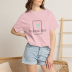 the "chasing hits" essential tee — minimal music logo t-shirt
