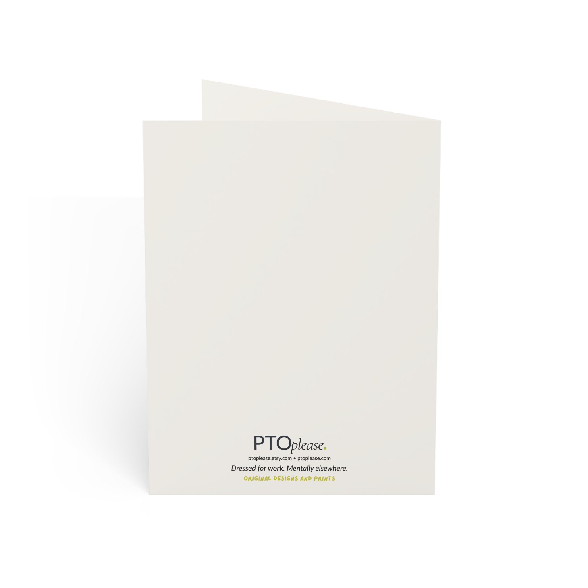 Sarcastic Office Birthday Card, Funny Birthday Card for Coworker, Dry Office Humor Card, Minimal Workplace Birthday Card