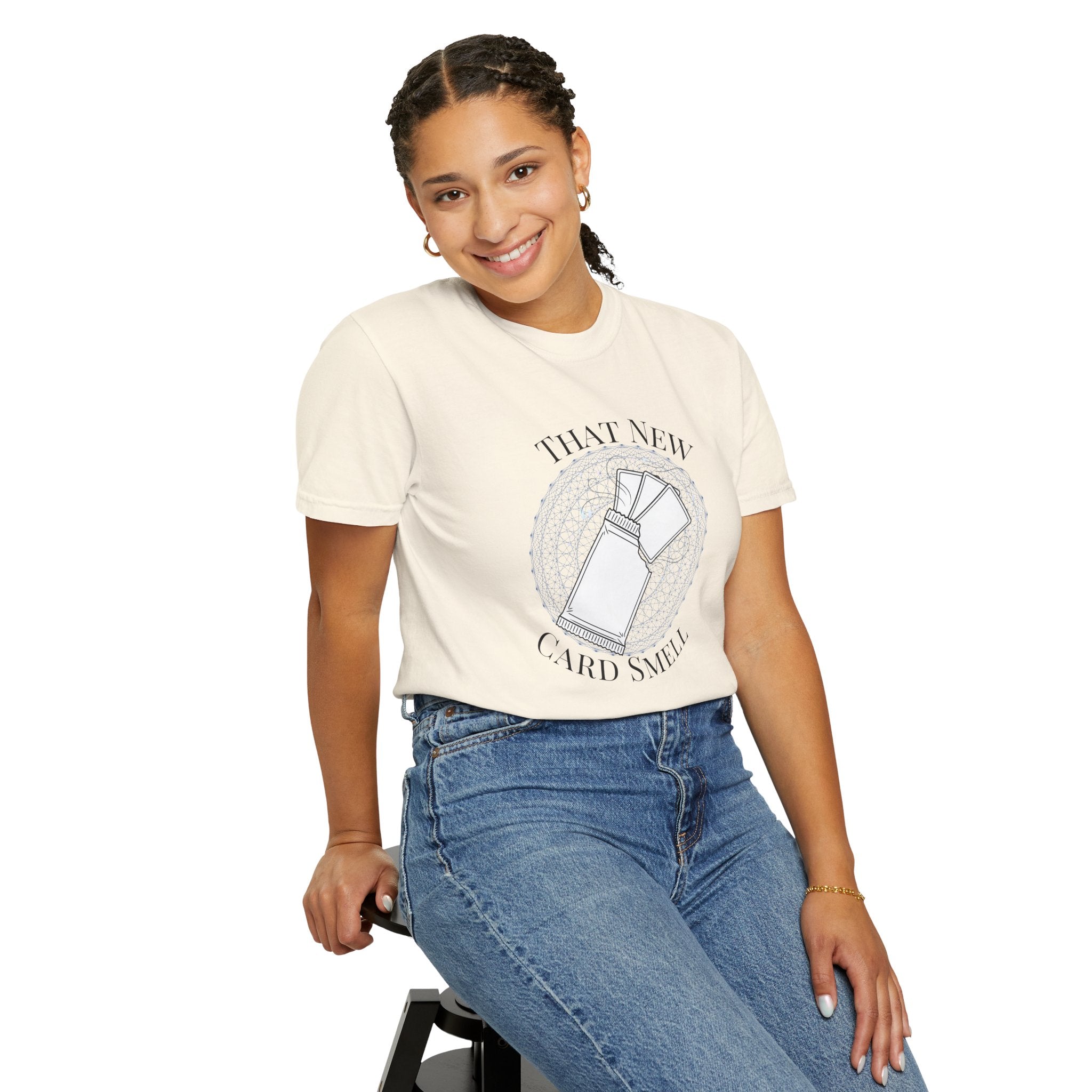 "That New Card Smell" Graphic Tee