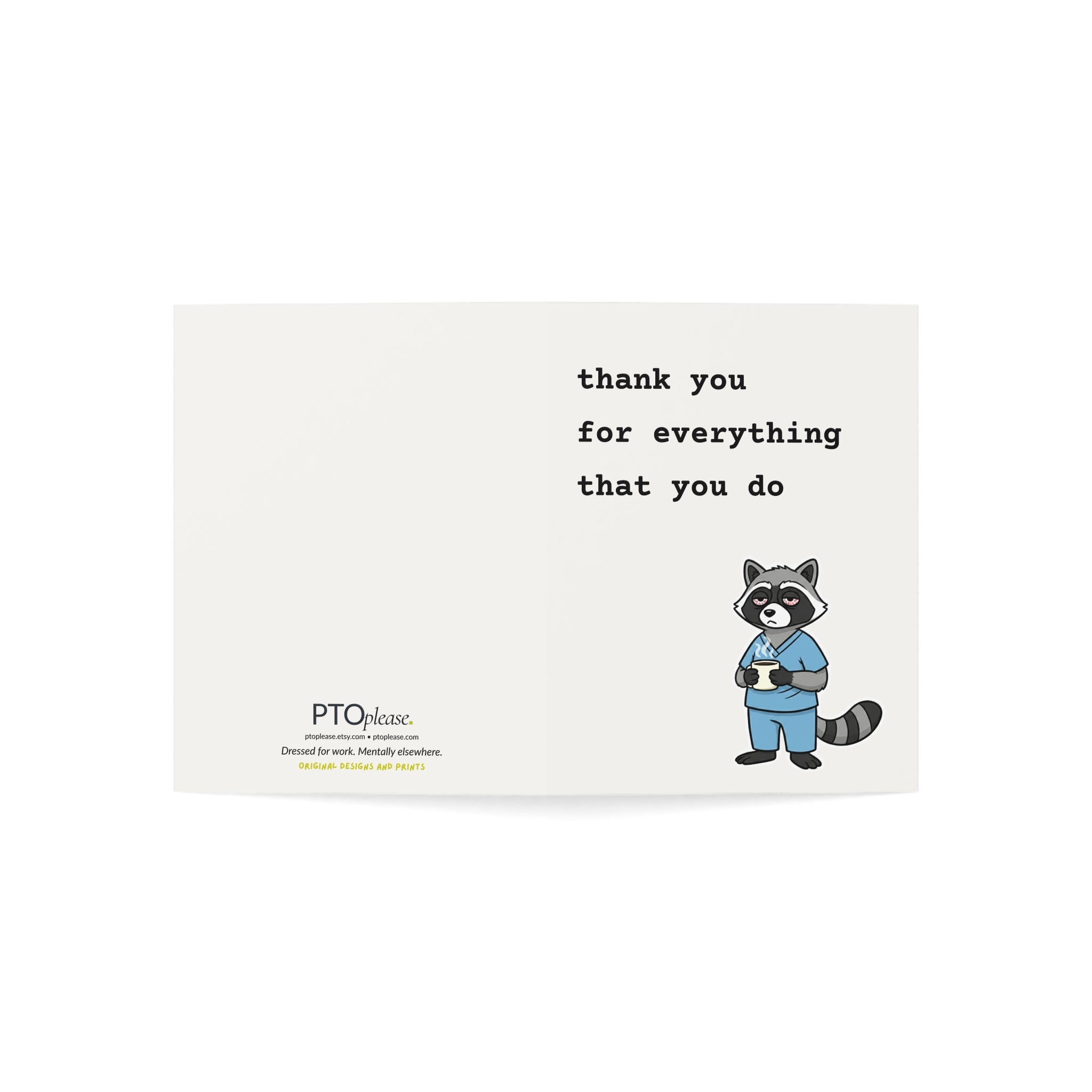 Funny Nurse Appreciation Card - "Fluids You Never Planned on Wearing"