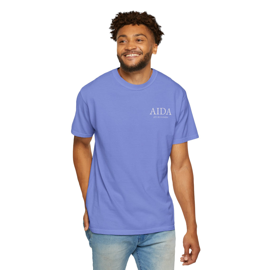 AIDA Shirt, All I Do Is Analyze Tee, Insurance Data Analytics Shirt, Insurance Analyst Apparel, AIDA Designation Gift