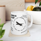 A&P Mechanic "Hangar Talk" Mug - Funny Aviation Maintenance Gift for Technicians