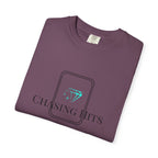 the "chasing hits" essential tee — minimal music logo t-shirt