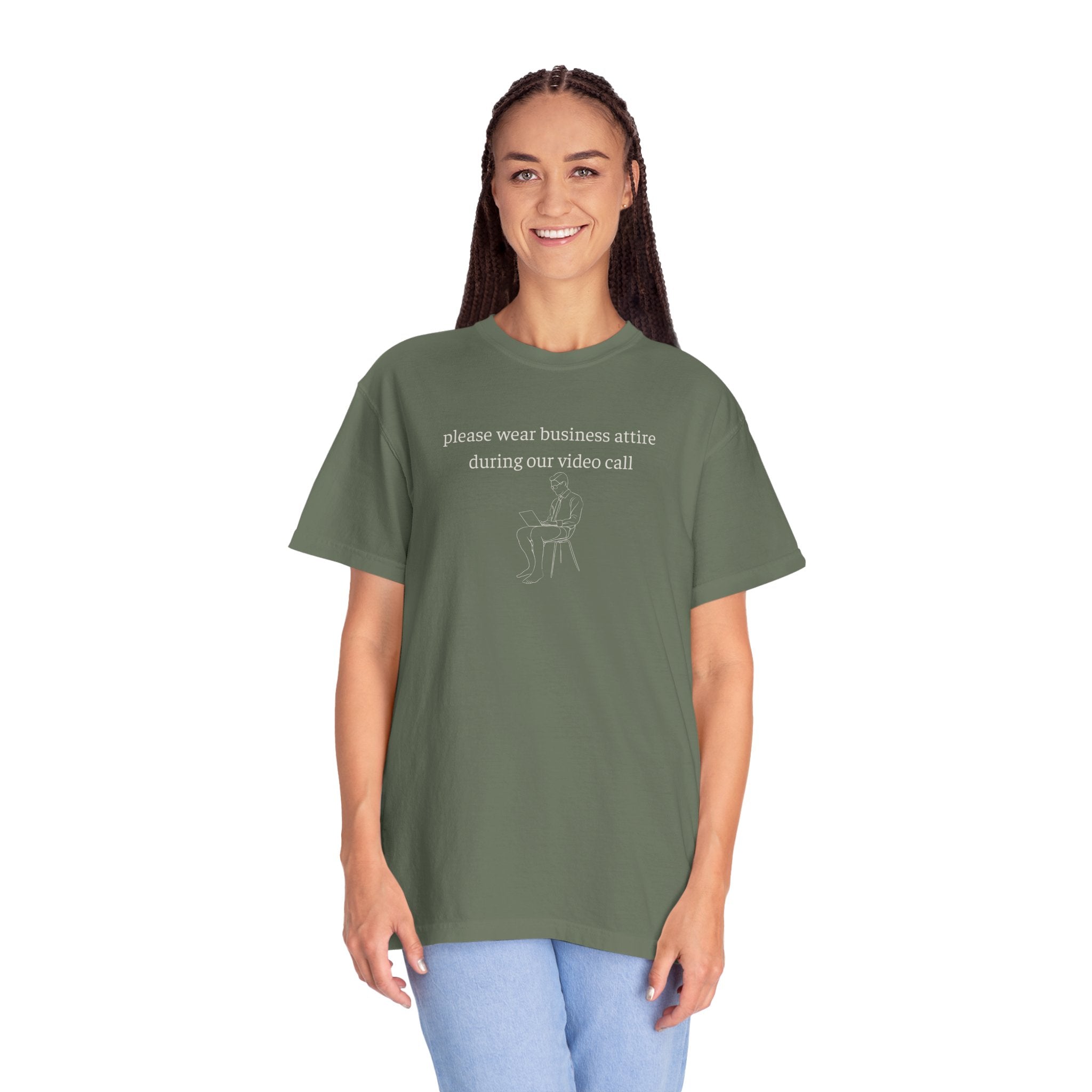 Please Wear Business Attire Shirt, Video Call Humor Tee, Remote Work Shirt, Office Humor Apparel, Work From Home Gift