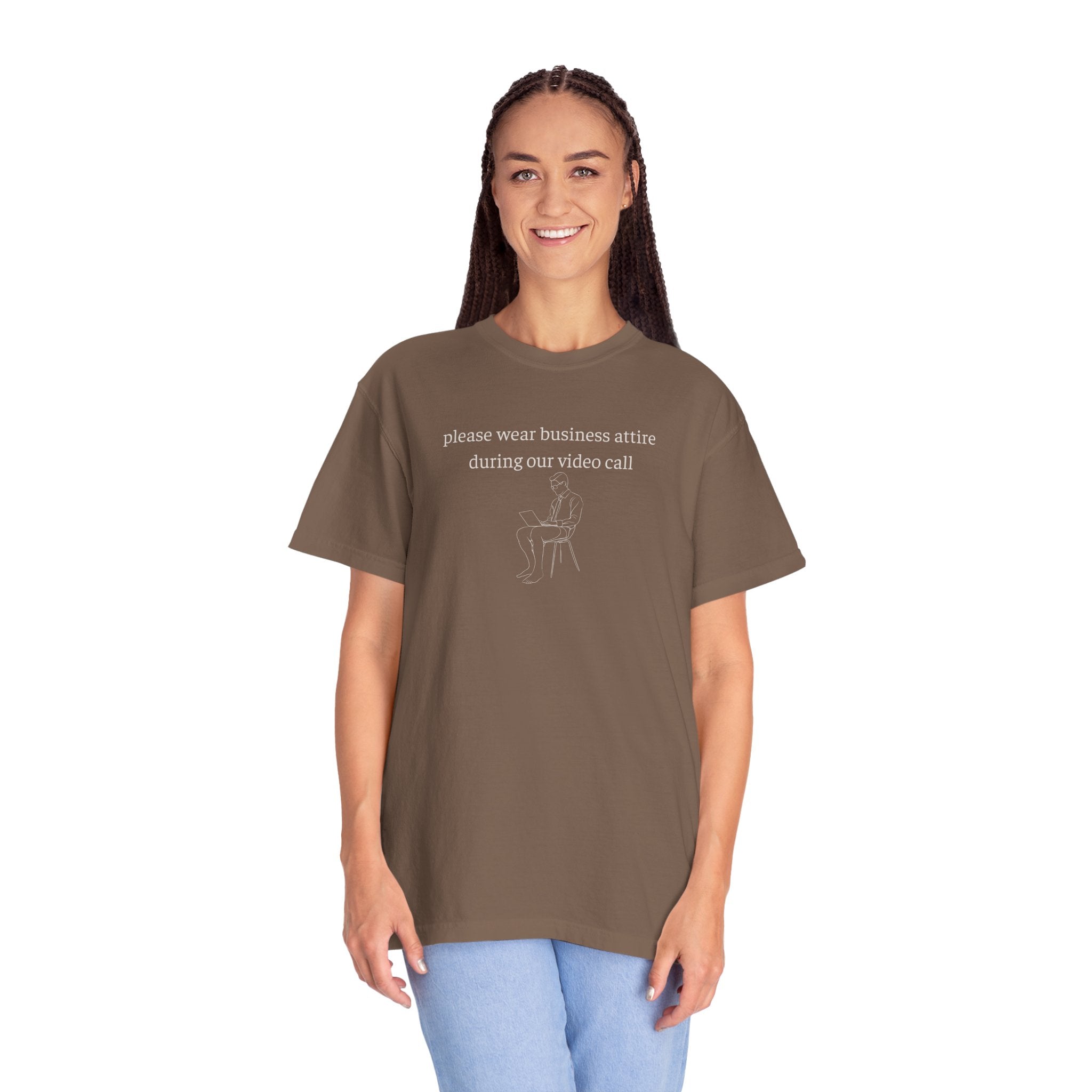 Please Wear Business Attire Shirt, Video Call Humor Tee, Remote Work Shirt, Office Humor Apparel, Work From Home Gift