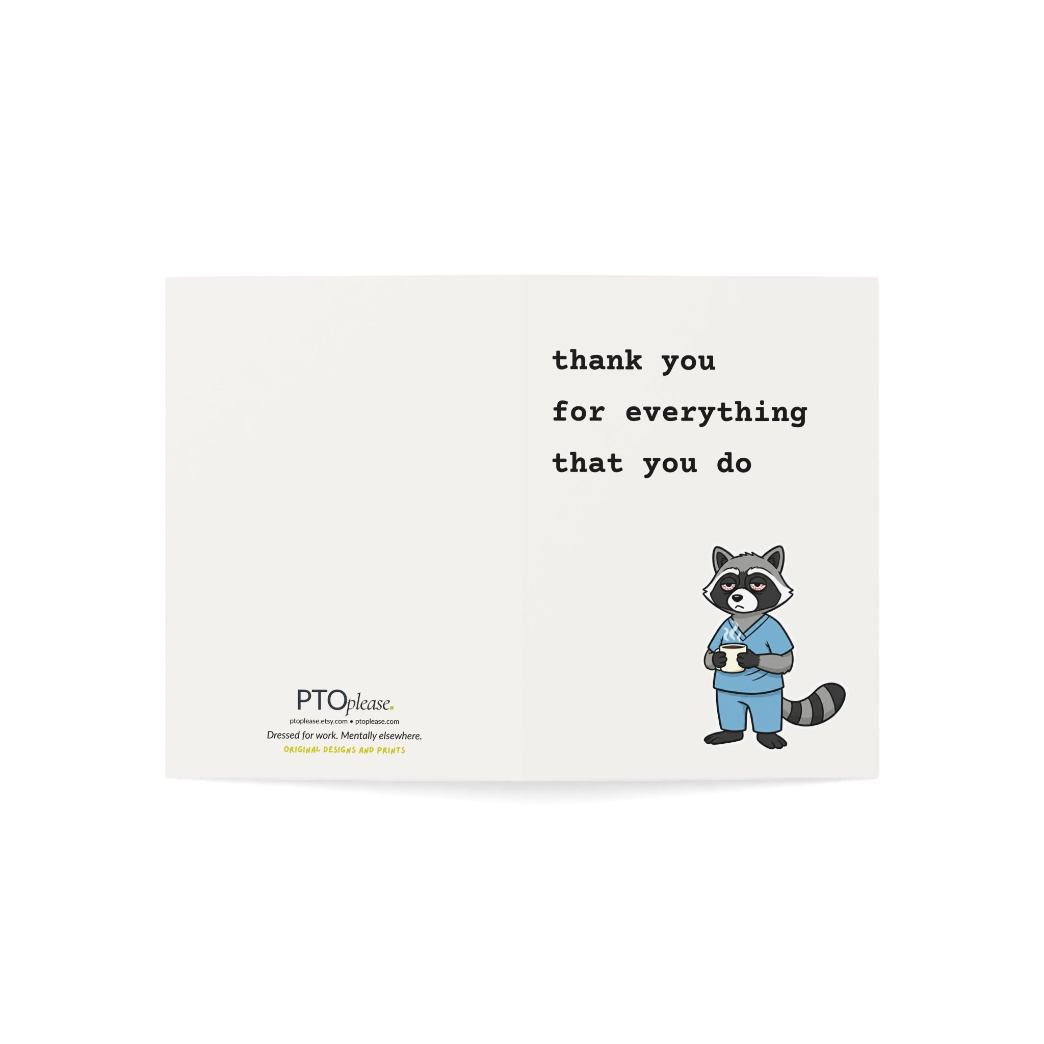 Funny Nurse Appreciation Card - "Fluids You Never Planned on Wearing"