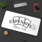 Expensive Hobbies Only Desk Mat | Playing Cards Design, Gamer Mouse Pad