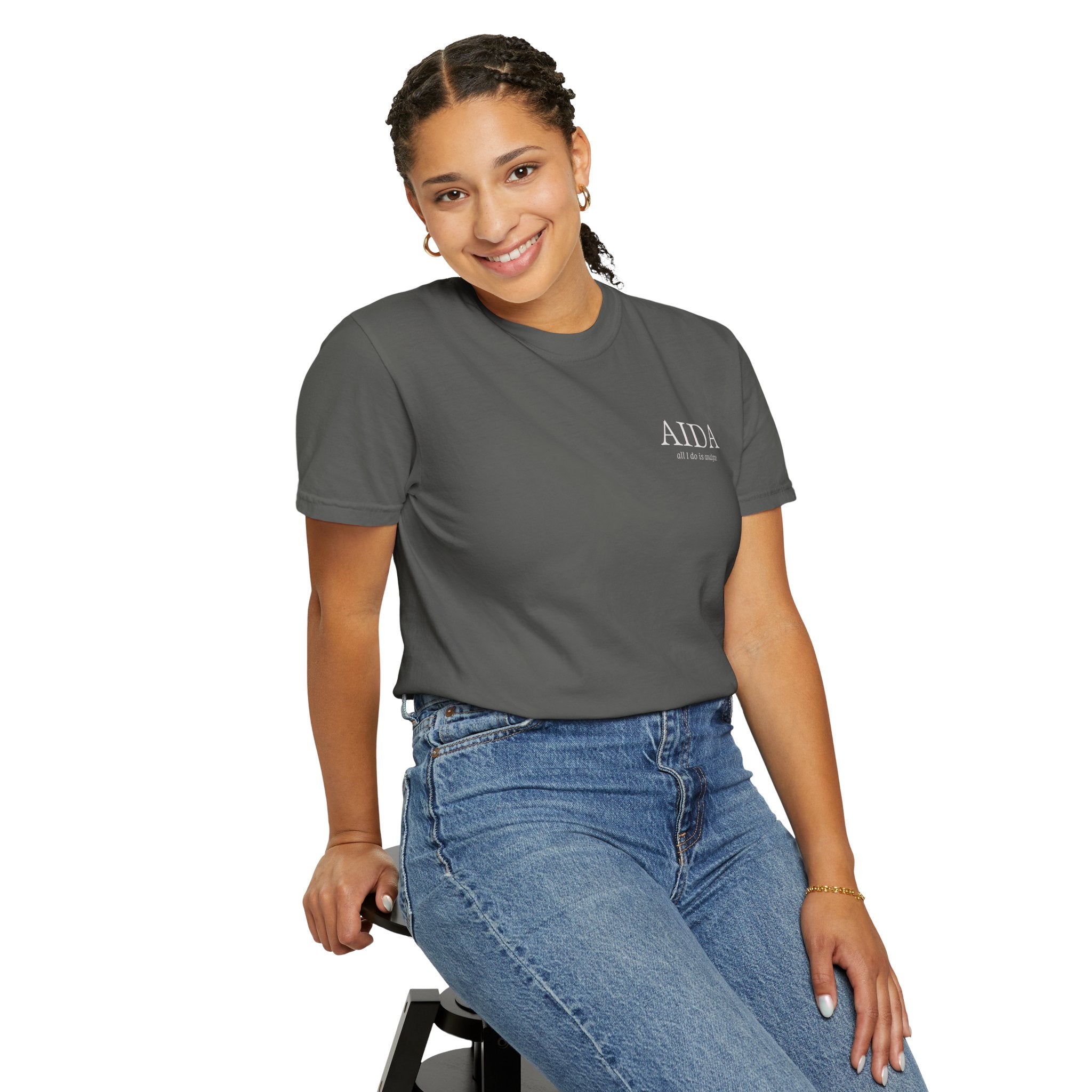 AIDA Shirt, All I Do Is Analyze Tee, Insurance Data Analytics Shirt, Insurance Analyst Apparel, AIDA Designation Gift