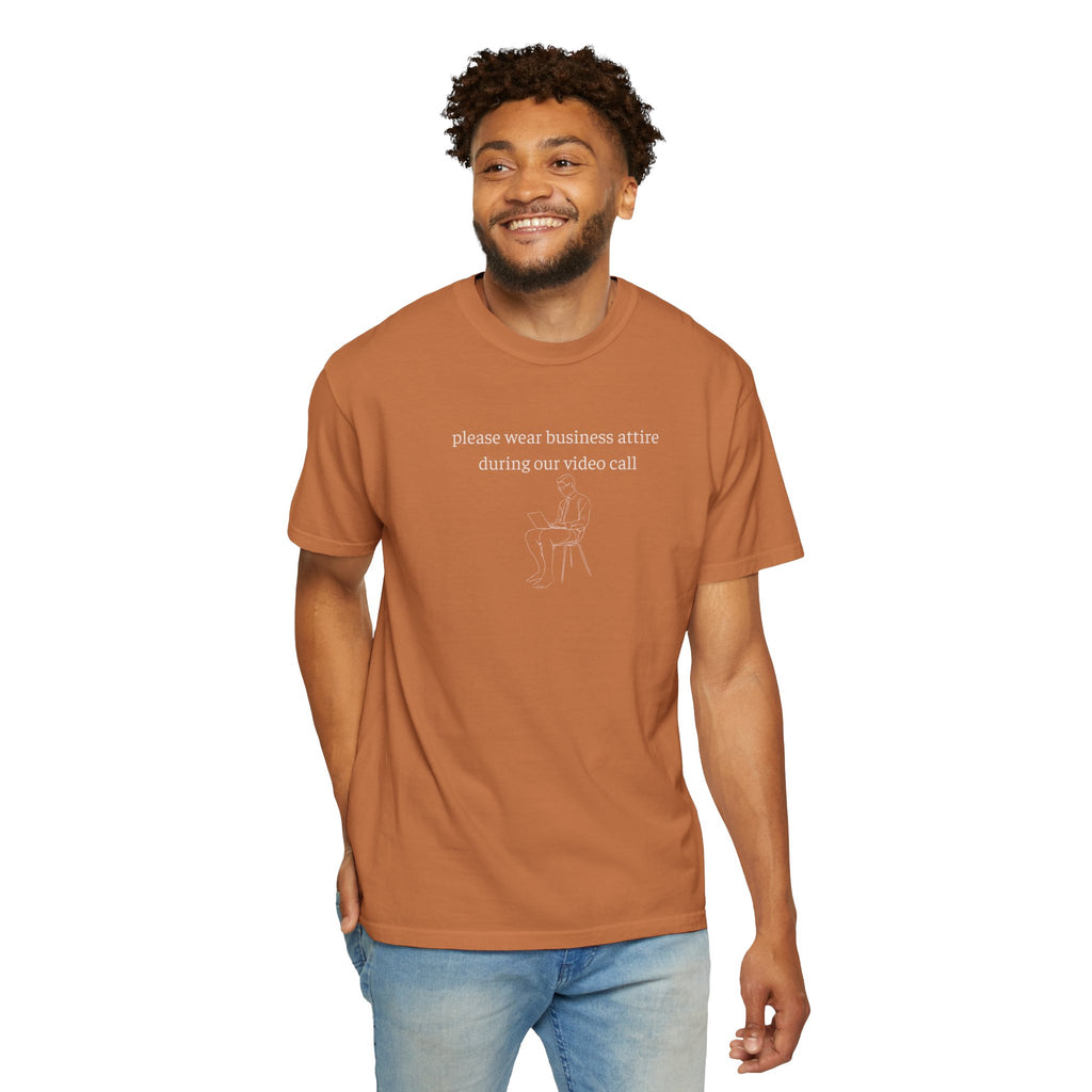 Please Wear Business Attire Shirt, Video Call Humor Tee, Remote Work Shirt, Office Humor Apparel, Work From Home Gift